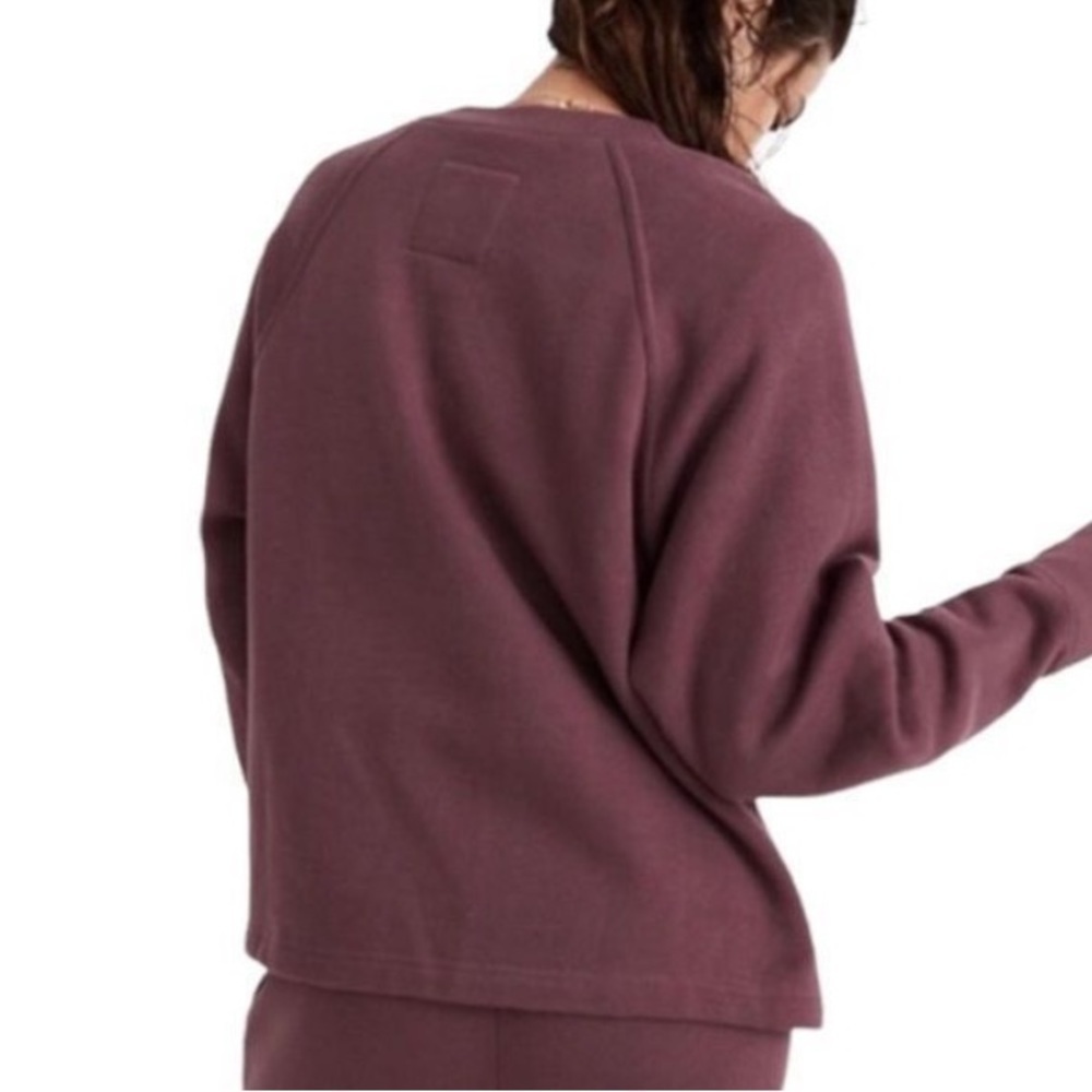 Madewell Burgundy Sweatshirt - Picture 8 of 9